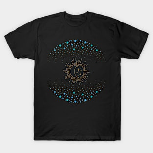 Beautiful Celestial Star Design. T-Shirt